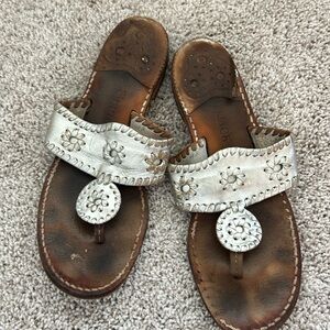 Jack Rodger’s Sandals - silver